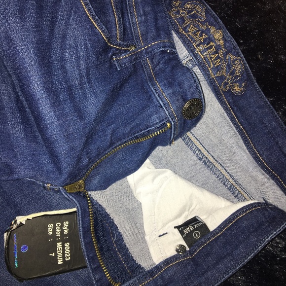 Fashion Nova/Wax Jeans Size 7 Condition: New - Picture 2 of 3